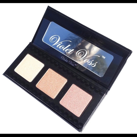 LNIB 3 x Violet Voss Highlighter Palette - Picture 7 of 14